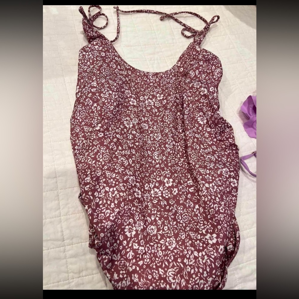 HATCH the poppy maternity bathing suit